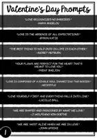Vorschau - Arbeitsblätter - Valentine's Writing Prompts- Bell Ringers- Volume 1 - Seite 3
