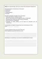 Vorschau - Arbeitsblätter - Experiment: Verbrennen von Eisenwolle - Seite 1