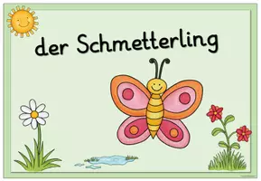 Vorschau - Poster - Themenplakat/Poster "Der Schmetterling" - Seite 2