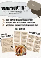 Vorschau - Spiele - Would You Rather – Sprechen & Argumentieren - Deckblatt