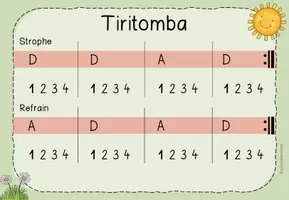 Vorschau - Arbeitsblätter - Frühlingslied Tiritomba: Orff-Begleitung - Seite 3