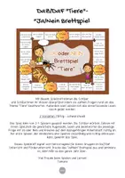 Vorschau - Spiele - Materialpaket - DAZ Brettspiel: Ja oder Nein Brettspiele zu verschiedenen Themen | Brettspiel deutsch | ja/nein Fragen | ja nein | sinnerfassendes Lesen | lesen ja nein - Seite 2
