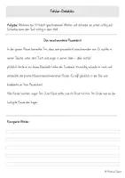 Vorschau - Arbeitsblätter - Diktatübung - Fehlerdetektive (wachsend) - Seite 3