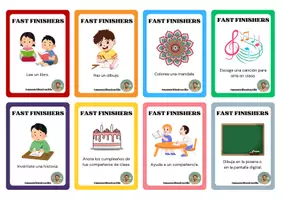 Vista previa - Tarjetas / Manipulativos - Tarjetas para Fast finishers/Alumnado que termina rápido - página 3