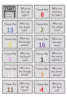 Vorschau - Spiele - Lesespiel colours and numbers (bis 20) Englisch - Deckblatt