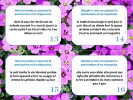 Aperçu - Apprentissages en autonomie - J'utilise la ponctuation - 32 petits textes - Page 3