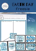 Vorschau - Arbeitsblätter - #EarthDay Freebie - Deckblatt