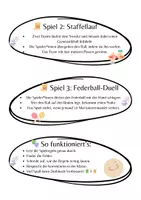 Vorschau - Spiele - Fehlersuche im Sportspiel Bewegung und Sport 3. Klasse Kompetenz an kleinen Spielen und Sportspielen bzw. Rückschlagspielen aktiv teilnehmen - Seite 1