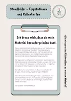 Vorschau - Fördermaterial/Inklusion - Standbilder - Tippstation und Rollenkarten - Seite 1