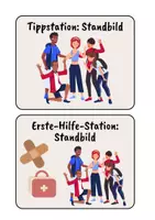 Vorschau - Fördermaterial/Inklusion - Standbilder - Tippstation und Rollenkarten - Seite 2