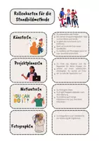 Vorschau - Bildkarten - Rollenkarten zur Methode Standbild - Fächerübergreifend - Seite 2
