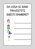 anteprima - Altro tipo di materiale - Compiti di Carnevale classe prima - Pagina 3