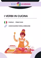 anteprima - Esercizi - Impara i Verbi in Cucina / Italiano - Pagina di copertina