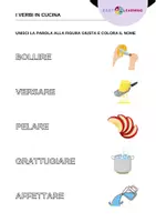 anteprima - Esercizi - Impara i Verbi in Cucina / Italiano - Pagina 2