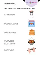 anteprima - Esercizi - Impara i Verbi in Cucina / Italiano - Pagina 3