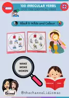 Aperçu - Jeux - 100 IRREGULAR VERBS: SPOT THE IDENTICAL VERB - Page de couverture