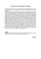 Vorschau - Arbeitsblätter - Verhaltensanalyse Prüfung Aufgabe Tamara + Lösung - Seite 1