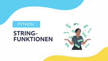 Vorschau - Arbeitsblätter - String-Funktionen mit Python - Komplett vorbereitete Stunde - Seite 1