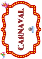 Vista previa - Manualidades / Dibujos para colorear - Pack carnavales - página 1
