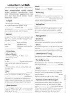 Vorschau - Mal- und Bastelvorlagen - Kuh Komplettpaket - mit Lesetext, Steckbrief, Lückentext, Suchsel, Quiz und Ausmalbildern - Seite 3
