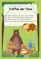 Vorschau - Spiele - Klatsch- und Bewegungsreim für Kinder: Treffen der Tiere - Seite 2