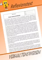 Vorschau - Text - Reflexionstext Toleranz und Inklusion - Deckblatt