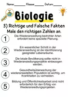 Vorschau - Stationenlernen - Wiederansiedlung bedrohter Arten Informationen und Arbeitsblätter - Seite 3