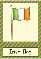 Προεπισκόπηση - Flashcards - Saint Patrick's Day Flash Cards - Bild- und Wortkarten / Κάρτες Flash για την Ημέρα του Αγίου Πατρικίου - Κάρτες με εικόνες και λέξεις - Σελίδα 1