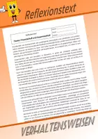 Vorschau - Text - 23x Umgang mit schwierigen Situationen - Reflexionstexte/-Aufgaben - Materialpaket - Seite 1