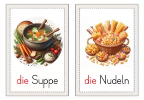 Vorschau - Bildkarten - DaZ Bildkarten - Mittagessen - Seite 2