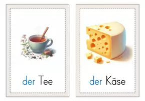 Vorschau - Bildkarten - DaZ Bildkarten - Abendessen - Seite 2