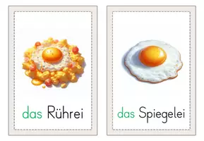 Vorschau - Bildkarten - DaZ Bildkarten - Abendessen - Seite 3