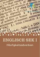 Vorschau - Arbeitsblätter - Englische Häufigkeitsadverben Merkkasten Aufgaben Lösung - Deckblatt