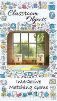 Aperçu - Apprentissages en autonomie - Classroom Objects | Matching Game - Page de couverture