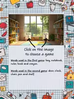 Aperçu - Apprentissages en autonomie - Classroom Objects | Matching Game - Page 1