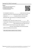 Vorschau - Arbeitsblätter - Arbeitsblätter "Schriftsteller" + Lösung & MP3 + - Deckblatt