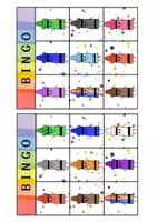 Vista previa - Juegos / Gamificación - Bingo (Los Colores/Die Farben/The Colors) - página 2