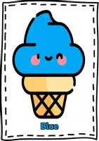 Vista previa - Tarjetas / Manipulativos - Ice cream Colours - página 3