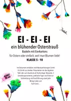 Vorschau - Arbeitsblätter - Ei Ei Ei ein blühender Osterstrauß - Deckblatt