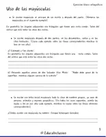 Vista previa - Hojas de trabajo - Cuadernillo de ejercicios léxico ortográficos - página 2