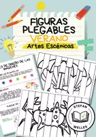 Vista previa - Manualidades / Dibujos para colorear - Figuras plegables para el verano - Portada