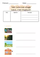 Vorschau - Test - Test Livre 4 salut c'est magique - répétition livre 4 - Deckblatt