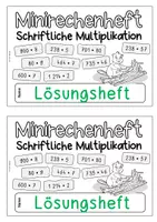 Vorschau - Arbeitsblätter - Materialpaket: Rechenhefte zu allen Grundrechenarten (schriftliche Rechenverfahren) - Seite 2