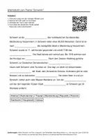 Vorschau - Arbeitsblätter - Lernposter + Arbeitsblätter zum Thema "Schwerin" + Lösung & MP3 + Mindmap + Infografik - Seite 1