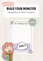 Vorschau - Arbeitsblätter - Englisch „The Body“ - Build a Monster - Deckblatt