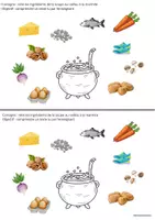 Aperçu - Feuilles d'exercices - Exploitation pédagogique LA SOUPE AU CAILLOU version portrait 2 - Page 2