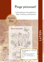 Vorschau - Arbeitsblätter - Latein Ausmalbild Frühlingsblumen 1. Lernjahr_Frühling - Deckblatt