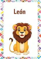 Vista previa - Tarjetas / Manipulativos - Flashcards animales de la selva - página 2