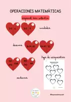 Vista previa - Unidades / Secuencias / Situaciones de Aprendizaje - SUMAS CON TEMÁTICA DE SAN VALENTÍN - Portada