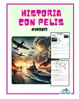 Vista previa - Hojas de trabajo - LA SEGUNDA GUERRA MUNDIAL, UTILIZANDO EL EJEMPLO DE LA PELÍCULA “PEARL HARBOR” - Portada